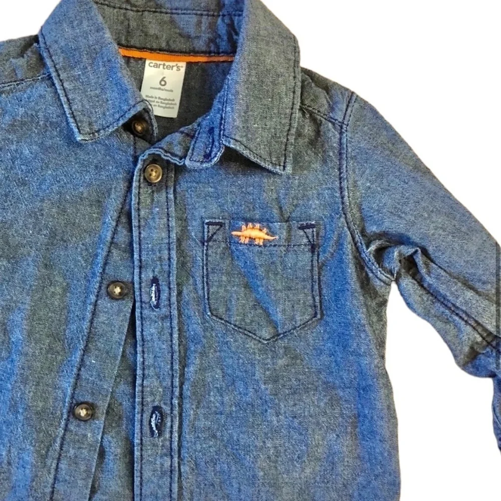 Carter’s Denim Button-Up Shirt